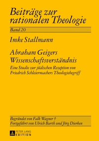 Vorderes Coverbild Abraham Geigers Wissenschaftsverständnis