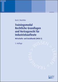 Vorderes Coverbild Trainingsmodul Rechtliche Grundlagen und Vertragsrecht für Industriekaufleute