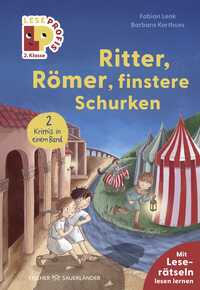 Vorderes Coverbild Leseprofis – Ritter, Römer, finstere Schurken, 2. Klasse (Doppelband)