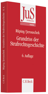 Vorderes Coverbild Grundriss der Strafrechtsgeschichte