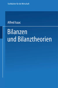 Vorderes Coverbild Bilanzen und Bilanztheorien