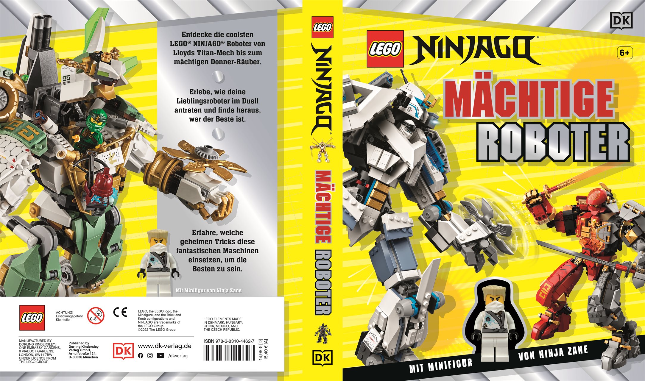 Rückseitencover LEGO® NINJAGO® Mächtige Roboter