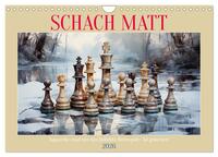 Vorderes Coverbild Schach Matt (Wandkalender 2026 DIN A4 quer), CALVENDO Monatskalender