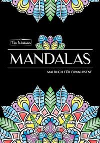 Vorderes Coverbild Mandala Malbuch für Erwachsene