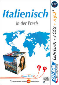 Vorderes Coverbild ASSiMiL Italienisch in der Praxis - Audio-Sprachkurs Plus - Niveau B2-C1
