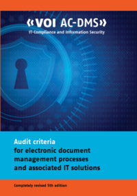 Vorderes Coverbild Audit criteria for electronic document management processes and associated IT solutions