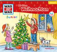 Vorderes Coverbild WAS IST WAS Junior Hörspiel Wir feiern Weihnachten