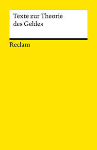 Vorderes Coverbild Texte zur Theorie des Geldes