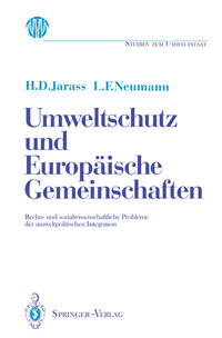 Vorderes Coverbild Umweltschutz und Europäische Gemeinschaften