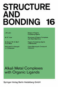 Vorderes Coverbild Alkali Metal Complexes with Organic Ligands