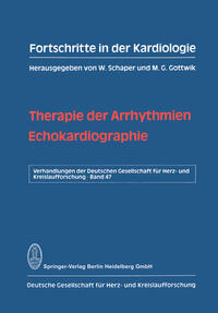 Vorderes Coverbild Therapie der Arrhythmien. Echokardiographie