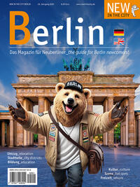 Vorderes Coverbild NEW IN THE CITY Berlin 2025