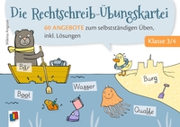 Vorderes Coverbild Die Rechtschreib-Übungskartei – Klasse 3/4