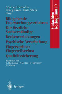 Vorderes Coverbild Gutachtenkolloquium 10