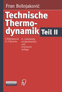 Vorderes Coverbild Technische Thermodynamik Teil II