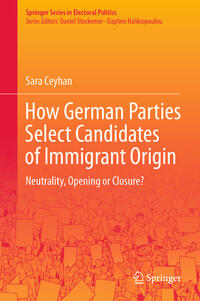 Vorderes Coverbild How German Parties Select Candidates of Immigrant Origin