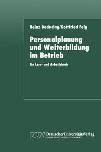 Vorderes Coverbild Personalplanung und Weiterbildung im Betrieb