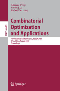 Vorderes Coverbild Combinatorial Optimization and Applications
