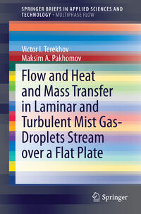 Vorderes Coverbild Flow and Heat and Mass Transfer in Laminar and Turbulent Mist Gas-Droplets Stream over a Flat Plate