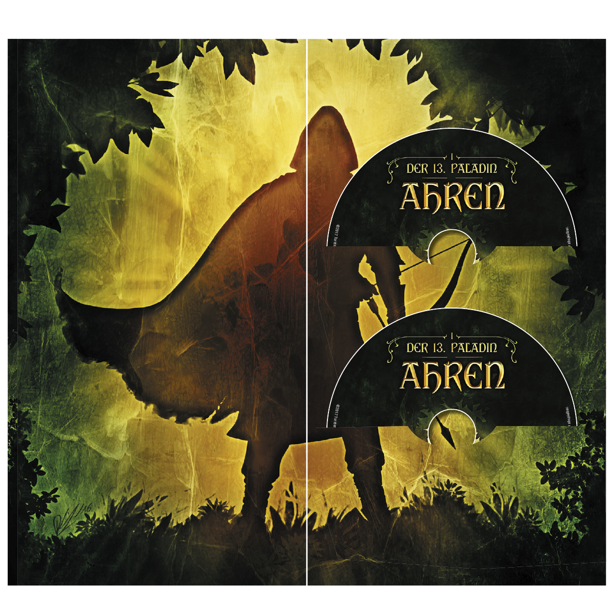 Beispielinhalt (Bild) Ahren: Der 13. Paladin Band I