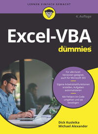 Vorderes Coverbild Excel-VBA für Dummies