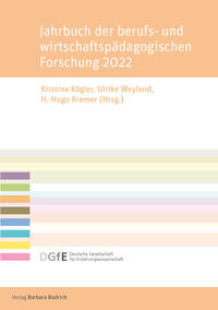 Vorderes Coverbild Jahrbuch der berufs- und wirtschaftspädagogischen Forschung 2022