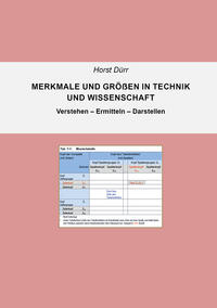 Vorderes Coverbild Merkmale und Größen in Technik und Wissenschaft
