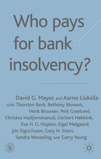 Vorderes Coverbild Who Pays for Bank Insolvency?