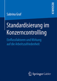 Vorderes Coverbild Standardisierung im Konzerncontrolling