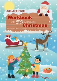 Vorderes Coverbild Workbook Christmas with 50 Worksheets
