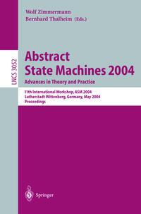 Vorderes Coverbild Abstract State Machines 2004. Advances in Theory and Practice