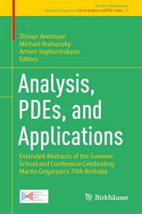Vorderes Coverbild Analysis, PDEs, and Applications