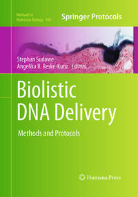 Vorderes Coverbild Biolistic DNA Delivery