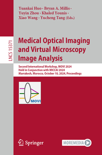 Vorderes Coverbild Medical Optical Imaging and Virtual Microscopy Image Analysis