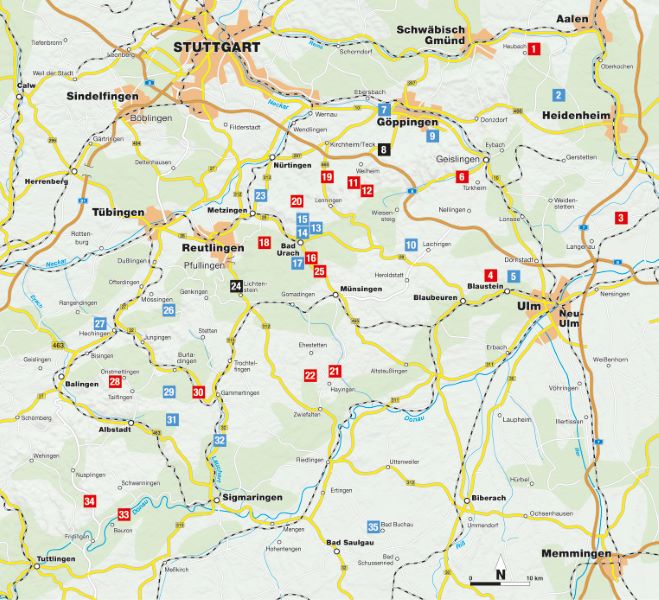 Beispielinhalt (Bild) Waldpfade Schwäbische Alb