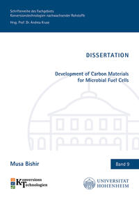 Vorderes Coverbild Development of Carbon Materials for Microbial Fuel Cells