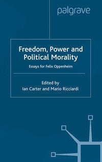 Vorderes Coverbild Freedom, Power and Political Morality