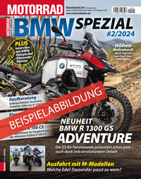 Vorderes Coverbild Motorrad BMW Spezial - 02/2025