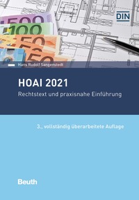 Vorderes Coverbild HOAI 2021 - Buch mit E-Book