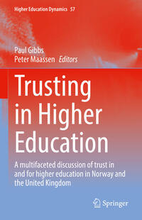 Vorderes Coverbild Trusting in Higher Education