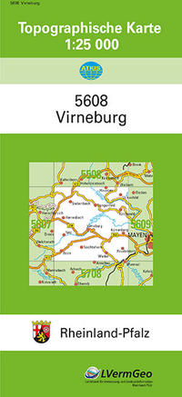 Vorderes Coverbild TK25 5608 Virneburg