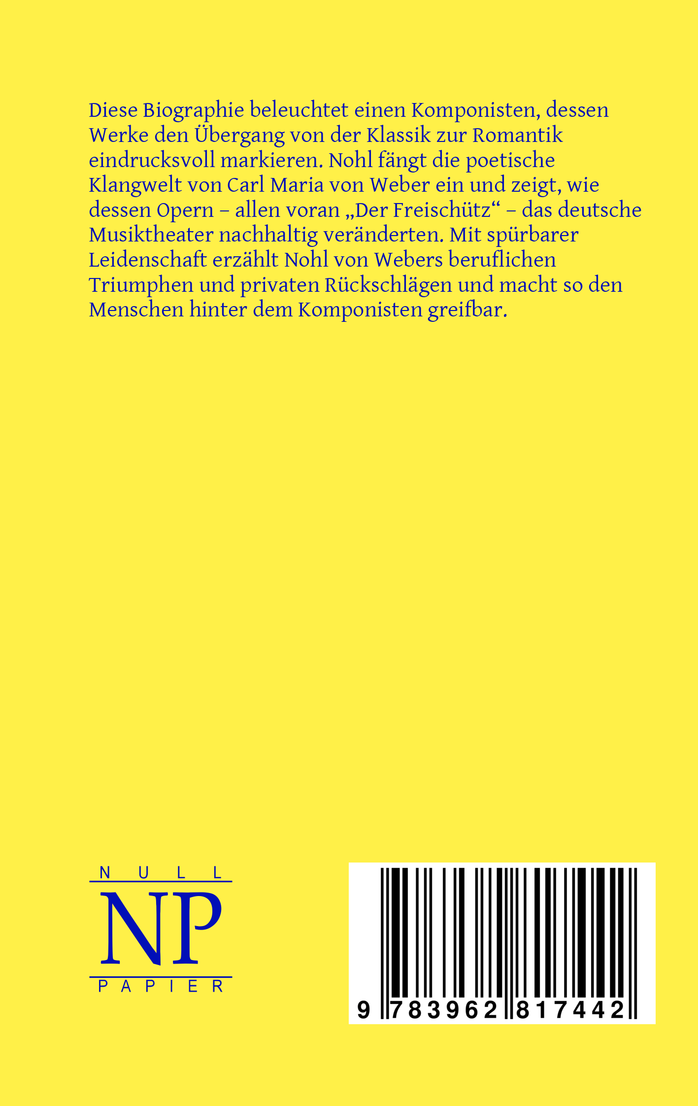 Rückseitencover Weber