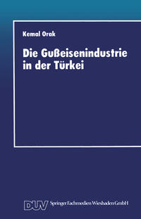 Vorderes Coverbild Die Gußeisenindustrie in der Türkei