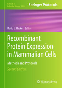 Vorderes Coverbild Recombinant Protein Expression in Mammalian Cells