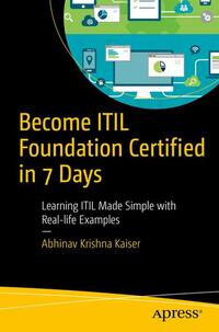 Vorderes Coverbild Become ITIL Foundation Certified in 7 Days