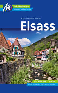 Vorderes Coverbild Elsass Reiseführer Michael Müller Verlag