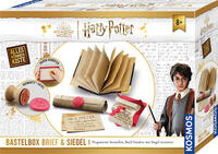 Vorderes Coverbild Harry Potter Bastelbox Brief und Siegel