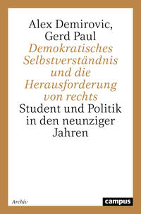 Vorderes Coverbild Demokratisches Selbstverständnis und die Herausforderung von rechts