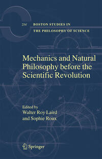 Vorderes Coverbild Mechanics and Natural Philosophy before the Scientific Revolution