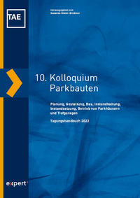 Vorderes Coverbild 10. Kolloquium Parkbauten